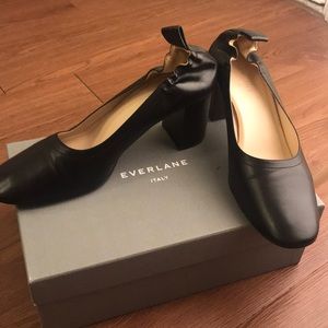 Everlane High Day Heel Black